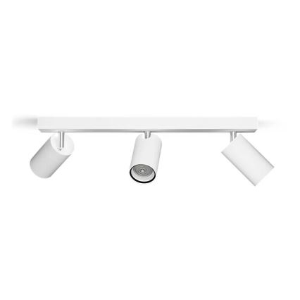 Philips - Foco de baño IDRIS 3xGU10/5W/230V IP44 blanco