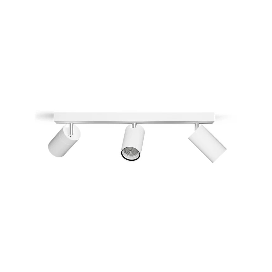 Philips - Foco de baño IDRIS 3xGU10/5W/230V IP44 blanco