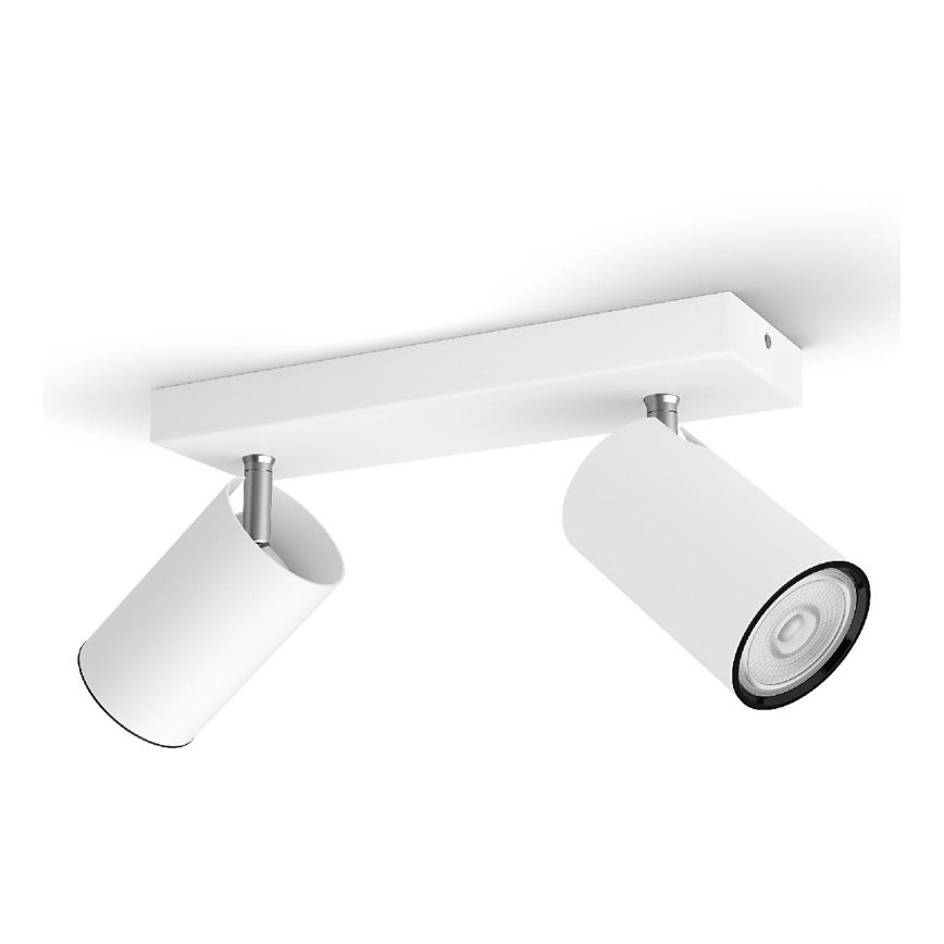 Philips - Foco KOSIPO 2xGU10/5,5W/230V blanco