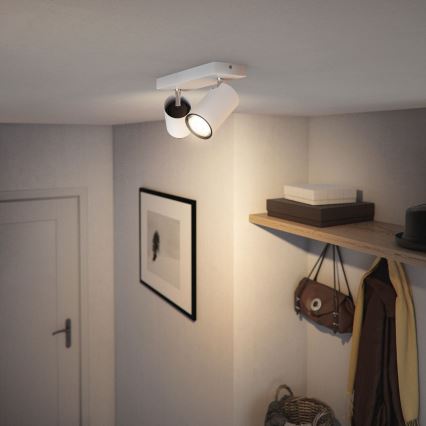 Philips - Foco KOSIPO 2xGU10/5,5W/230V blanco
