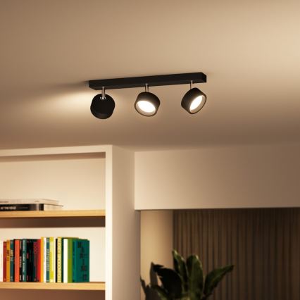 Philips - Foco LED 3xLED/5,5W/230V negro