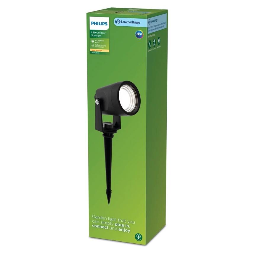 Philips - Foco LED de exterior GARDENLINK REUEL LED/1,5W/24V 2700K IP44
