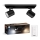 Philips - Foco LED regulable Hue RUNNER 2xGU10/4,2W/230V 2200-6500K + control remoto negro