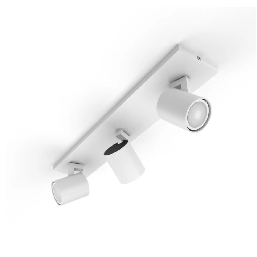 Philips - Foco LED regulable Hue RUNNER 3xGU10/4,2W/230V 2200-6500K + control remoto blanco