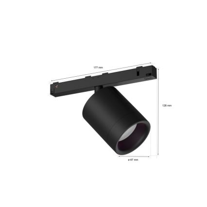 Philips - LED RGB Foco regulable para sistema de rieles Hue PERIFO LED/5,2W/24V 2000-6500K