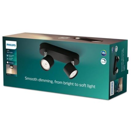 Philips - Foco LED regulable 2xLED/4,5W/230V