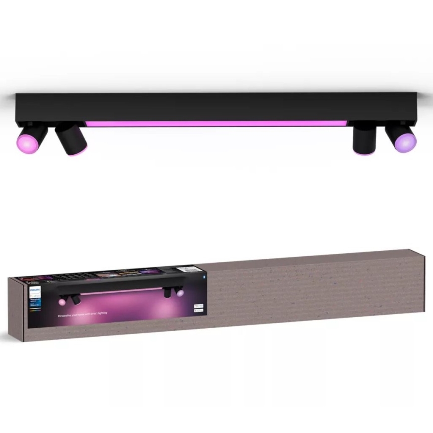 Philips - Foco LED RGBW regulable Hue CENTRIS 4xGU10/4,2W/230V + LED/11W 2000-6500K