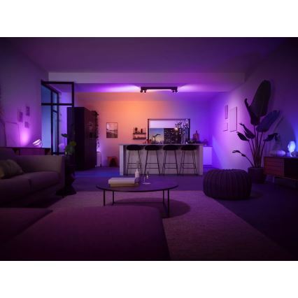 Philips - Foco LED RGBW regulable Hue CENTRIS 4xGU10/4,2W/230V + LED/11W 2000-6500K