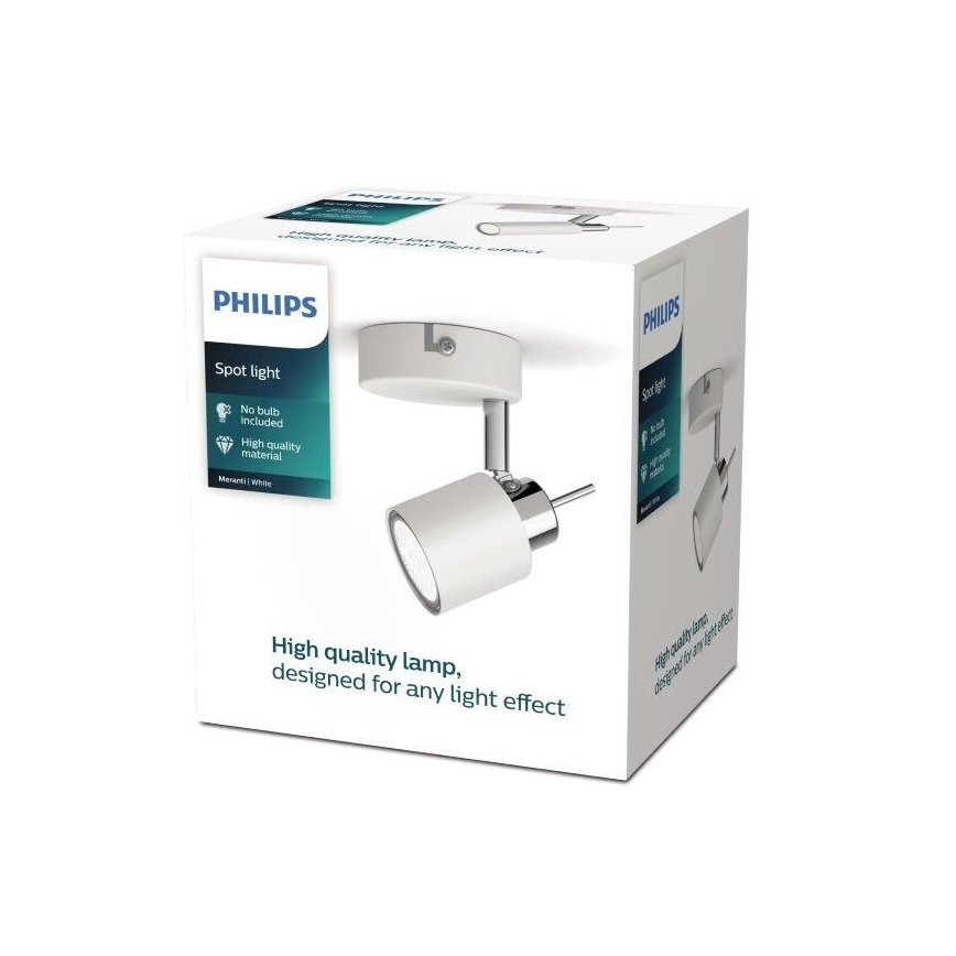 Philips - Foco 1xGU10/35W/230V blanco