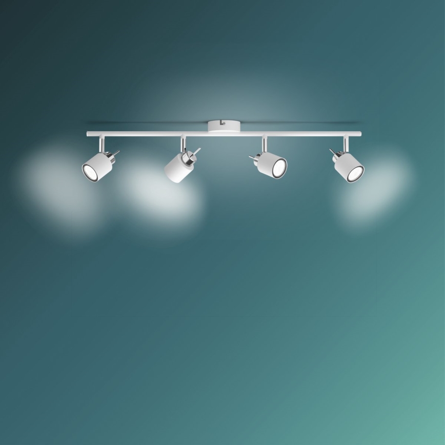 Philips - Foco 4xGU10/35W/230V blanco