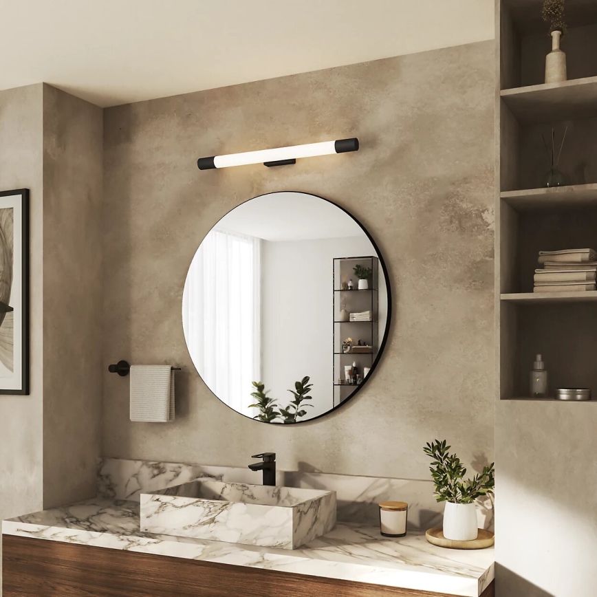 Philips - Iluminación de espejo de baño ROVER LED/10W/230V IP44 negro