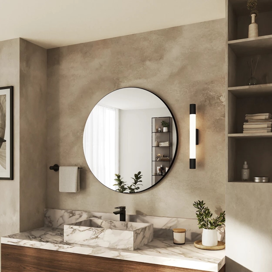 Philips - Iluminación de espejo de baño ROVER LED/5W/230V IP44 negro