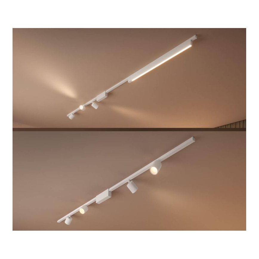 Philips - JUEGO 4xLED RGB Foco regulable para sistema de rieles Hue PERIFO LED RGB/20,8W/230V 2000-6500K
