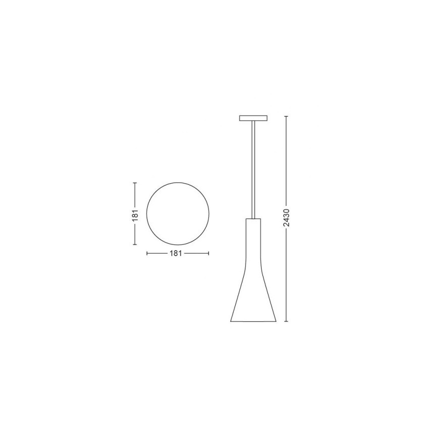Philips - Lámpara de araña LED regulable Hue EXPLORE 1xE27/6W/230V 2200-6500K