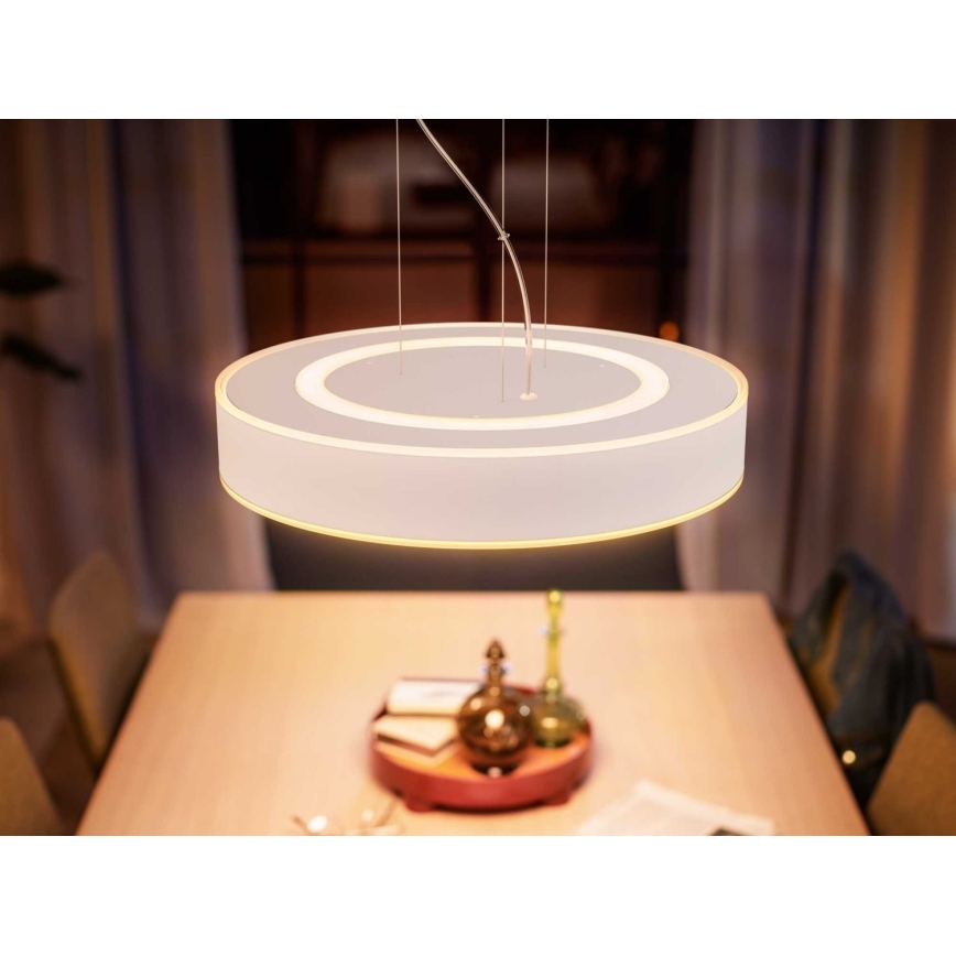 Philips - Lámpara de araña LED regulable Hue LED/33,5W/230V 2200-6500K blanco + control remoto