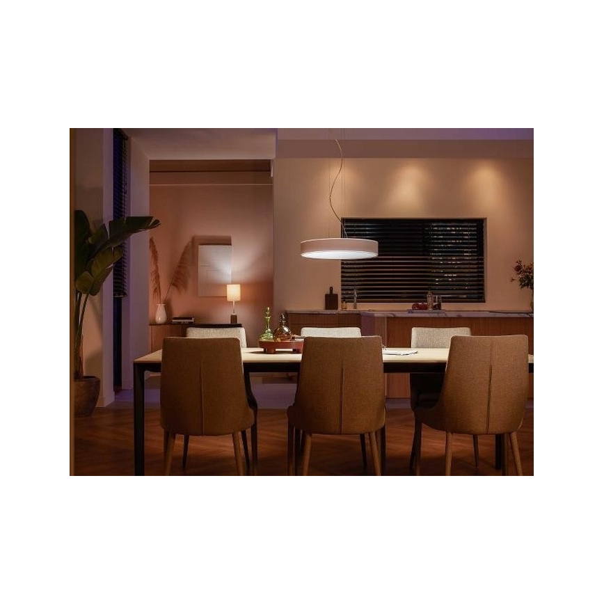 Philips - Lámpara de araña LED regulable Hue LED/33,5W/230V 2200-6500K blanco + control remoto