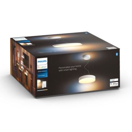 Philips - Lámpara de araña LED regulable Hue LED/33,5W/230V 2200-6500K blanco + control remoto