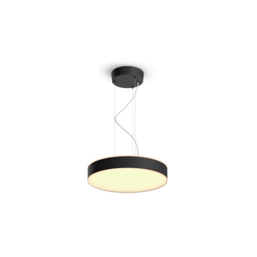 Philips - Lámpara de araña LED regulable Hue LED/33,5W/230V 2200-6500K negro + control remoto