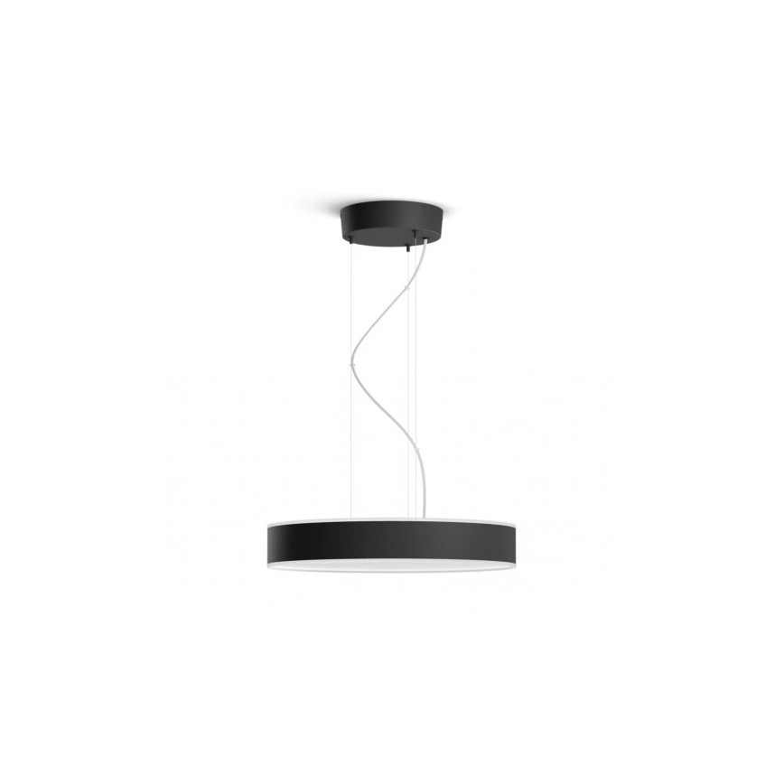 Philips - Lámpara de araña LED regulable Hue LED/33,5W/230V 2200-6500K negro + control remoto
