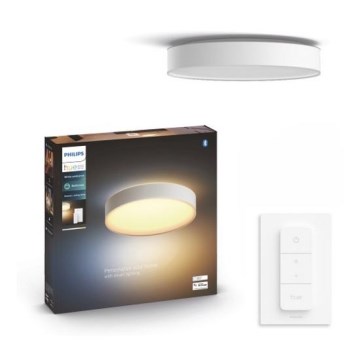 Philips - Lámpara de baño LED regulable Hue DEVERE LED/33,5W/230V IP44 425 mm de diámetro 2200-6500K + mando a distancia