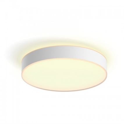 Philips - Lámpara de baño LED regulable Hue DEVERE LED/19,2W/230V IP44 381 mm de diámetro 2200-6500K + mando a distancia