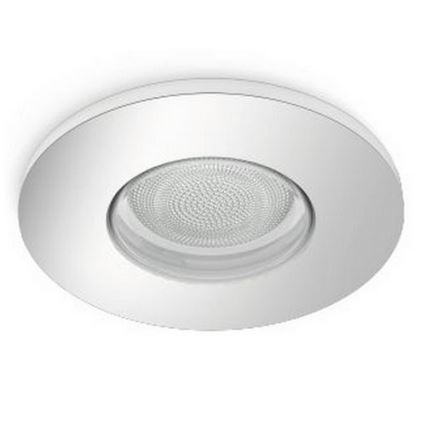 Philips - Lámpara de baño LED RGB regulable Hue XAMENTO 1xGU10/5,7W/230V IP44 2000-6500K