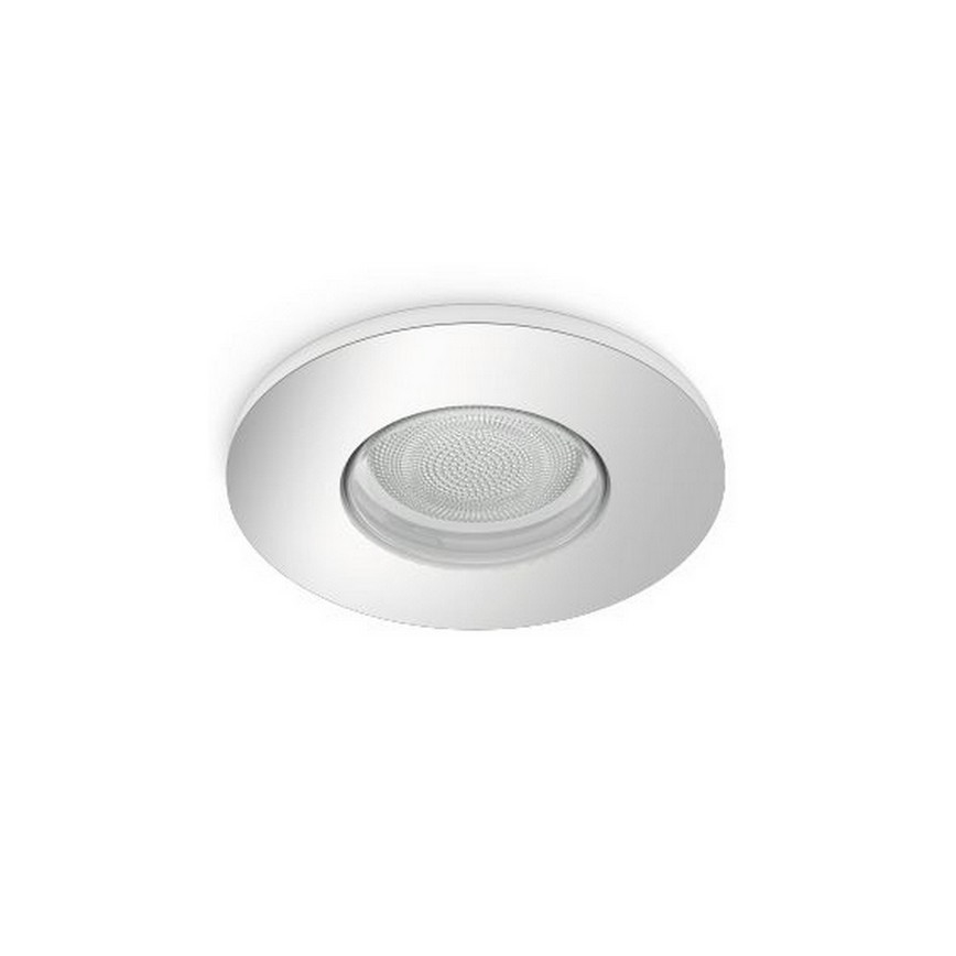 Philips - Lámpara de baño LED RGB regulable Hue XAMENTO 1xGU10/5,7W/230V IP44 2000-6500K