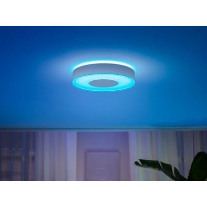 Philips - Lámpara de baño LED RGB regulable Hue XAMENTO LED/33,5W/230V IP44 diámetro 381 mm 2000-6500K