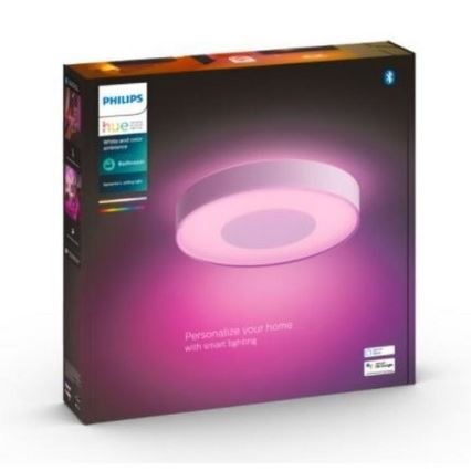 Philips - Lámpara de baño LED RGB regulable Hue XAMENTO LED/33,5W/230V IP44 diámetro 381 mm 2000-6500K