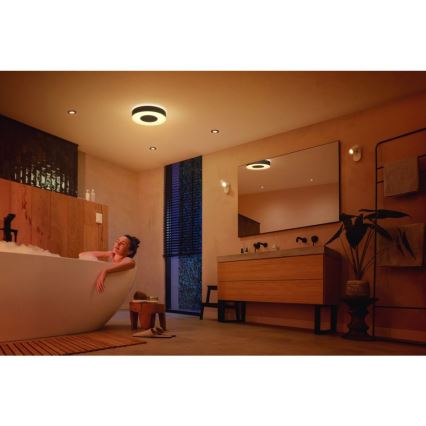 Philips - LED RGBW Lámpara de baño regulable Hue XAMENTO LED/33,5W/230V IP44 diámetro 381 mm 2000-6500K