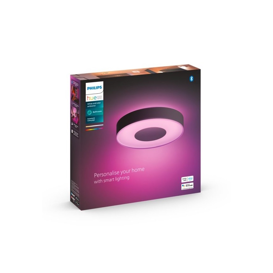 Philips - LED RGBW Lámpara de baño regulable Hue XAMENTO LED/33,5W/230V IP44 diámetro 381 mm 2000-6500K