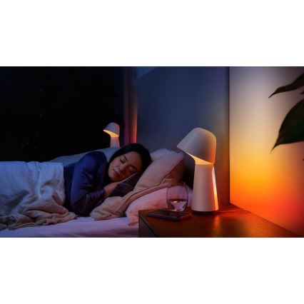 Philips - Lámpara de mesa LED RGBW regulable Hue TWILIGHT LED/13,4W/230V 2000-6500K