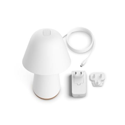 Philips - Lámpara de mesa LED RGBW regulable Hue TWILIGHT LED/13,4W/230V 2000-6500K
