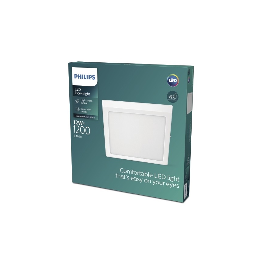 Philips - Lámpara de techo LED LED/12W/230V 2700K blanco