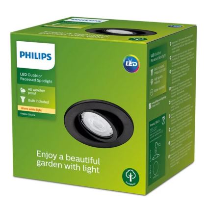 Philips - Lámpara empotrable de baño LED FRESCO LED/4,6W/230V IP23