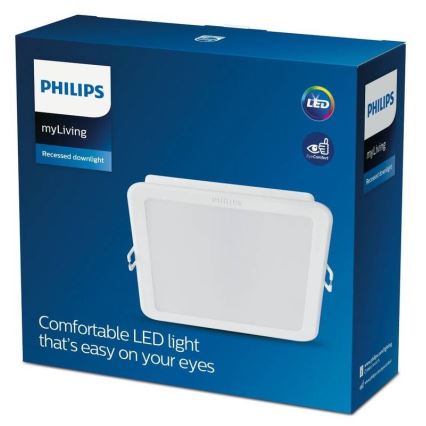 Philips - Lámpara empotrable LED MESON LED/12,5W/230V 4000K