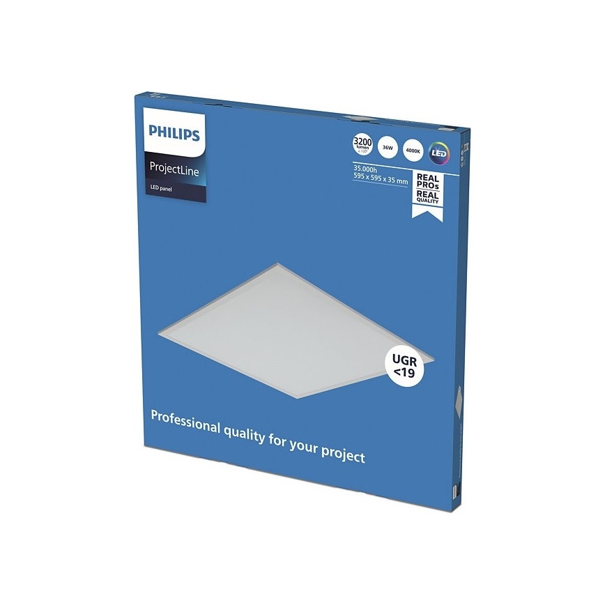 Philips - Lámpara empotrable LED PROJECTLINE LED/36W/230V 59,5x59,5 cm