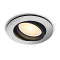 Philips - Lámpara empotrable LED regulable Hue MILLISKIN 1xGU10/4,2W/230V 2200-6500K