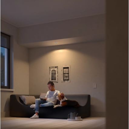 Philips - Lámpara empotrable LED regulable Hue MILLISKIN 1xGU10/4,2W/230V 2200-6500K blanco