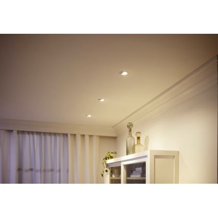 Philips - Lámpara empotrable LED regulable IMPALA Warm Glow 1xLED/6W/230V 2200-2700K