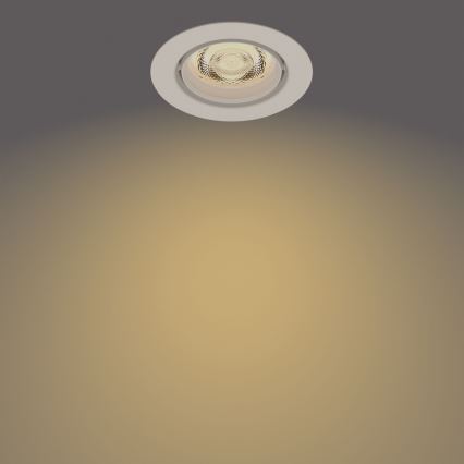 Philips - Lámpara empotrable LED regulable IMPALA Warm Glow 1xLED/6W/230V 2200-2700K