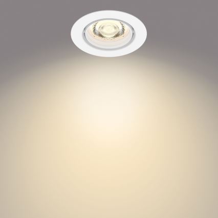 Philips - Lámpara empotrable LED regulable IMPALA Warm Glow 1xLED/6W/230V 2200-2700K