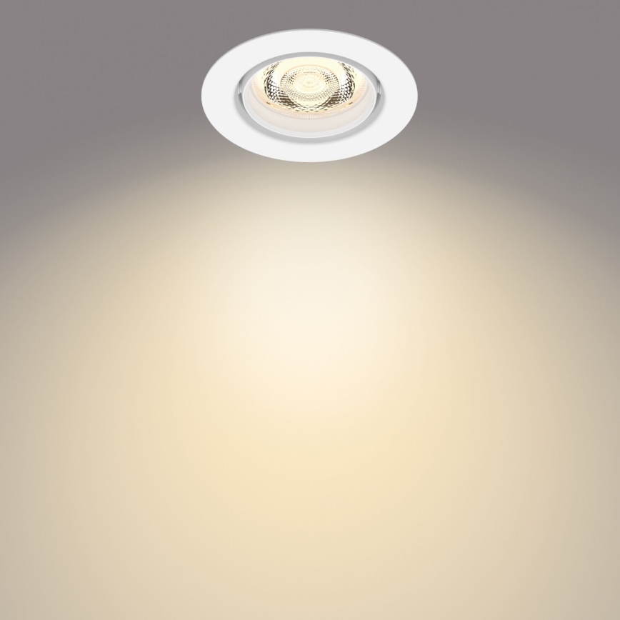 Philips - Lámpara empotrable LED regulable IMPALA Warm Glow 1xLED/6W/230V 2200-2700K