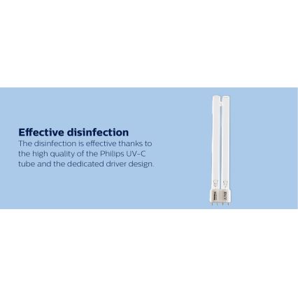 Philips - Lámpara germicida desinfectante con sensor UV-C/24W/230V