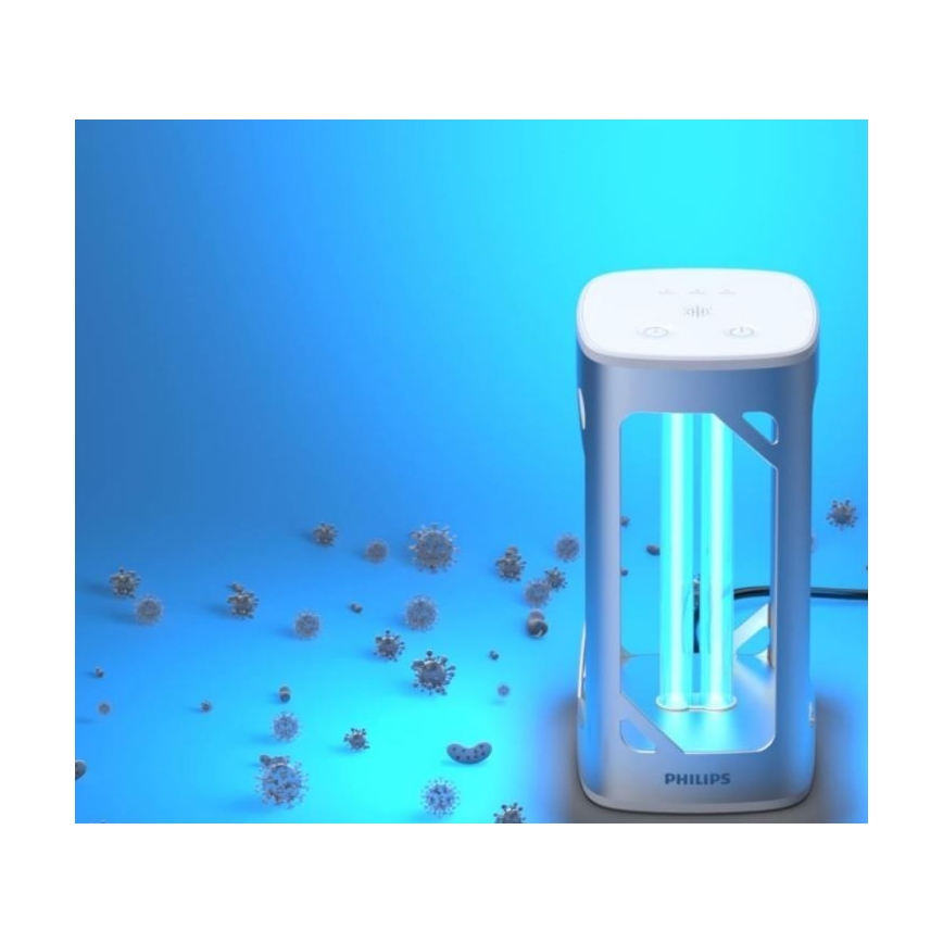 Philips - Lámpara germicida desinfectante con sensor UV-C/24W/230V