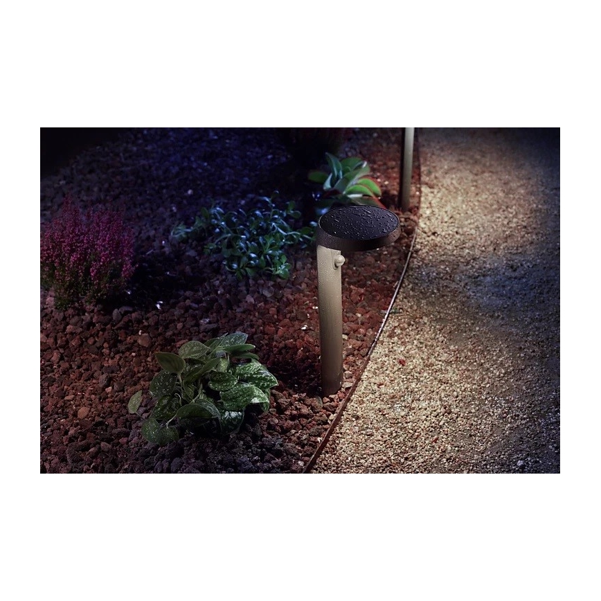 Philips - Lámpara LED de exterior con sensor LED/9W/230V 4000K IP44