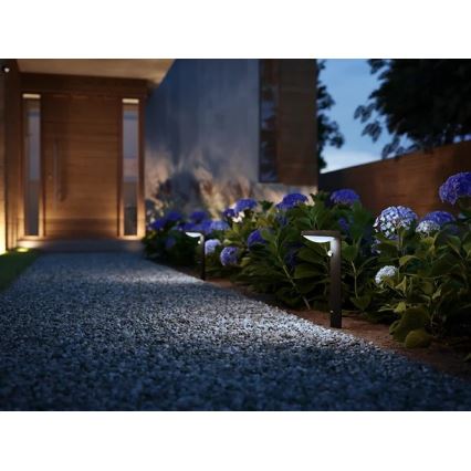 Philips - Lámpara LED de exterior con sensor LED/9W/230V 4000K IP44