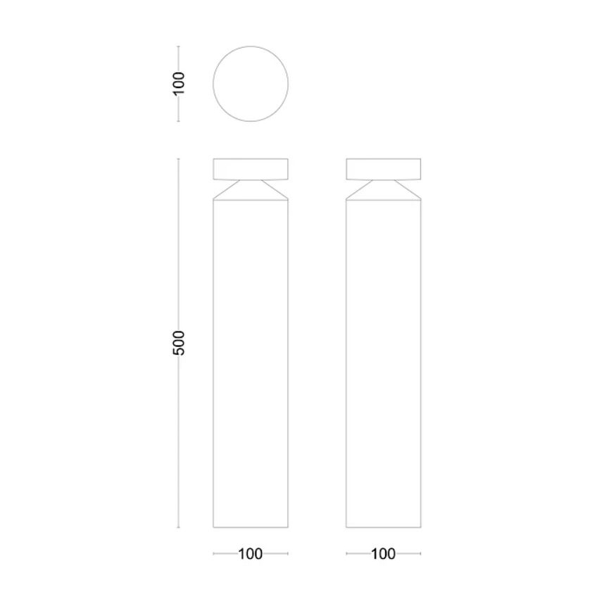 Philips - Lámpara LED de exterior LAVEN LED/6W/230V 2700K IP44