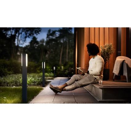 Philips - Lámpara LED de exterior STRATOSPHERE LED/3,8W/230V 77 cm 2700K IP44