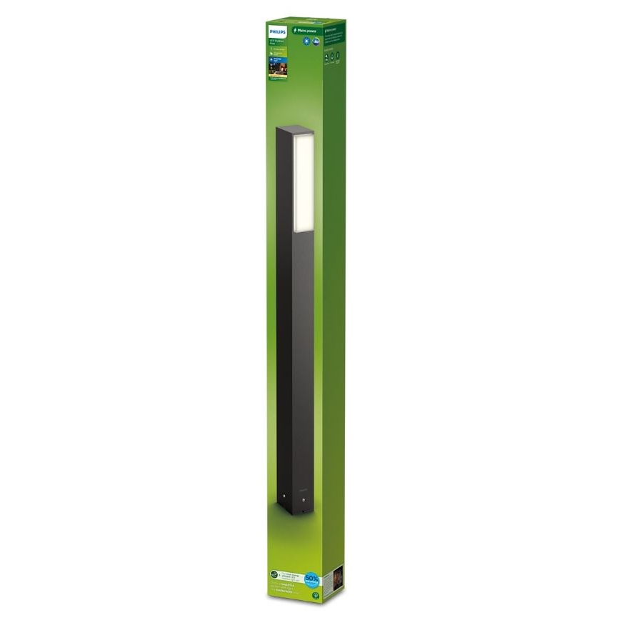Philips - Lámpara LED de exterior STRATOSPHERE LED/3,8W/230V 77 cm 2700K IP44